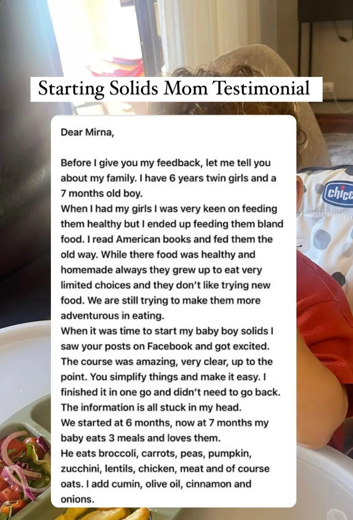 6 - 12 Months - Starting Solid Nutrition - Arabic Version mirnaelsabbagh